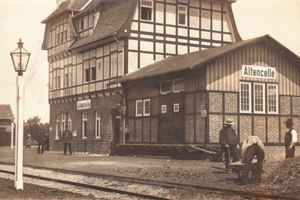 Bahnhof Altencelle, historisch
